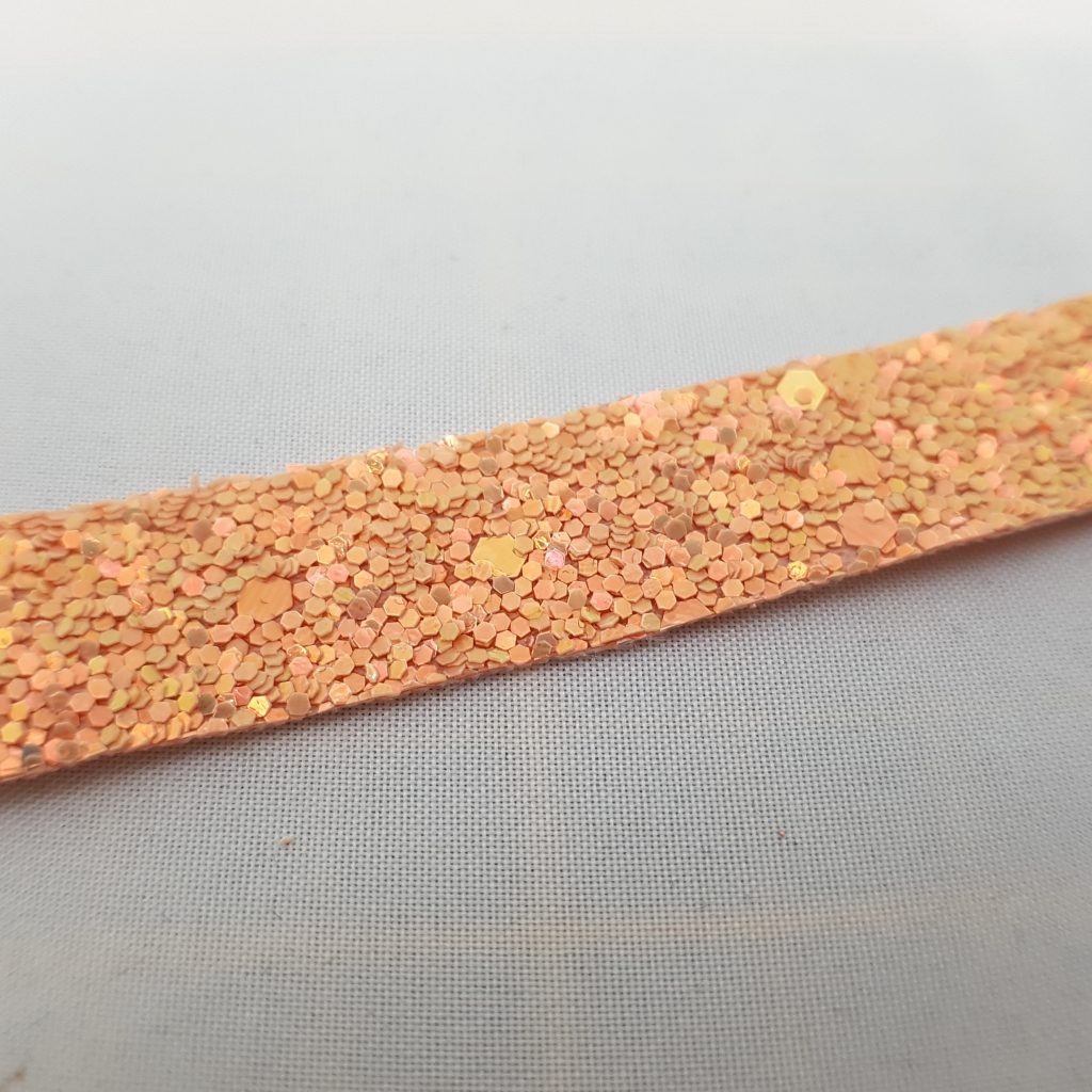 Roze holografische glitter armband - Afbeelding 5