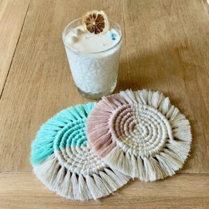 Onderzetters multicolor (set van 4)