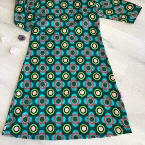 Jurk met 3/4 raglan mouwen