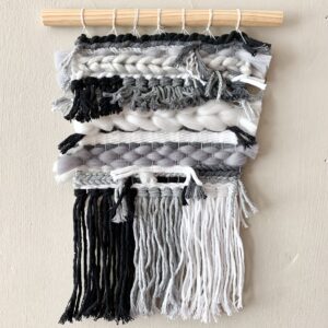 Black and White weave (Zero Waste)