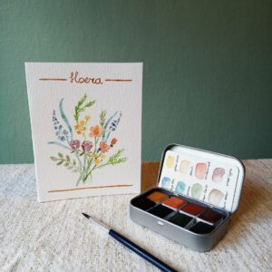 Verjaardags kaart Lieflijke bloemen
