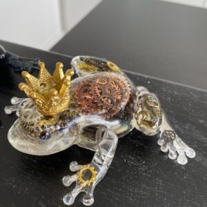 Steampunk prins kikker