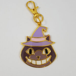 Lachende kat sleutelhanger
